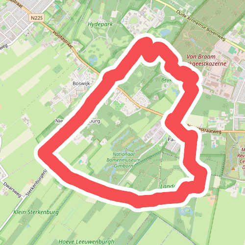 Wandelroute Palmstad