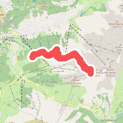 Porte des Aravis par la Combe Creuse
