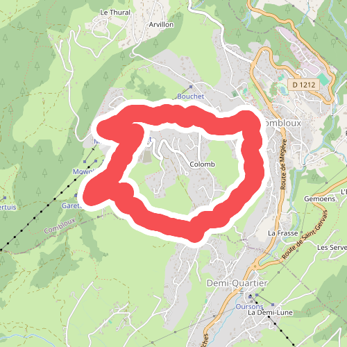 Balade panoramique du Haut-Combloux