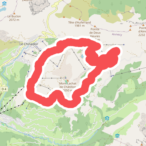 Tour du Mont Lachat de Châtillon