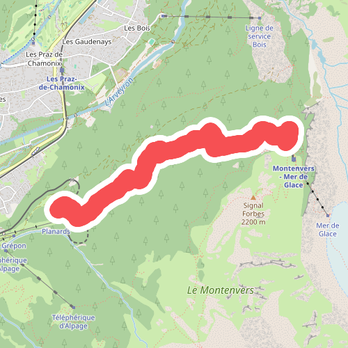 Chemin du Montenvers