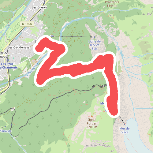 Rocher des Mottets - Montenvers