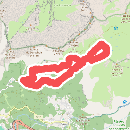 Lac de Pormenaz par la Chorde