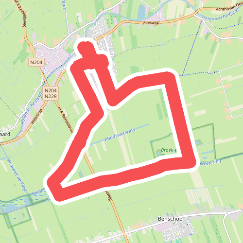 Boergondische wandelroute