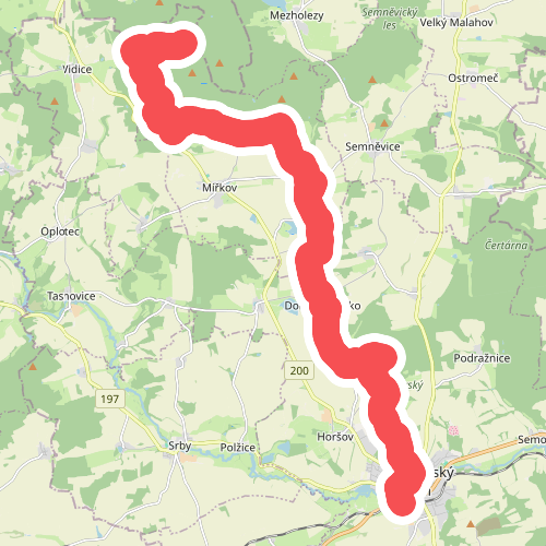 [Ž] Horšovský Týn - Pod Jedlovým vrchem