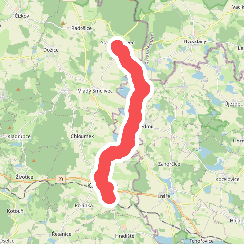 [M] Kasejovice - Starý Smolivec