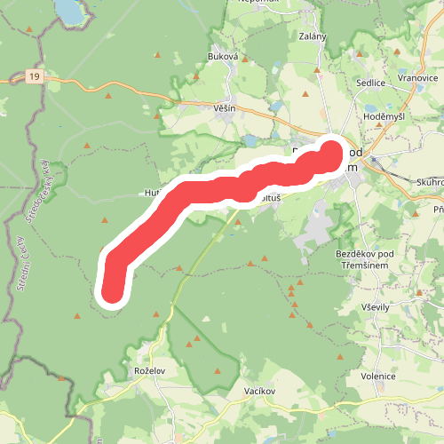 [Č] Rožmitál p. T. - Třemšín