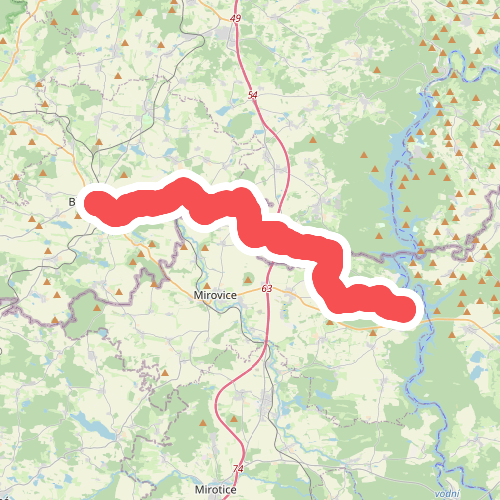 [Č] Březnice - Orlík