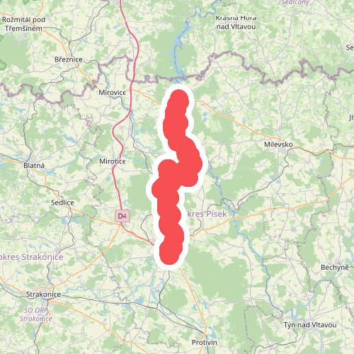 [Č] Písek - Březnice