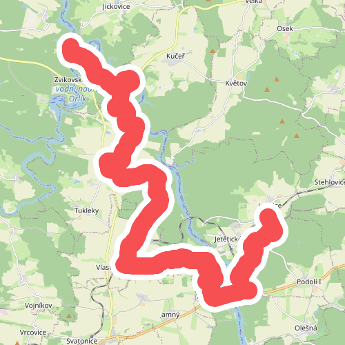 [M] Jetětice - Zvíkov