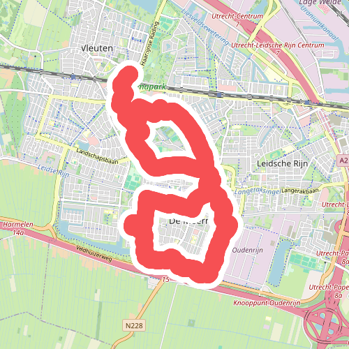 Wandelroute groen, groener, groenst