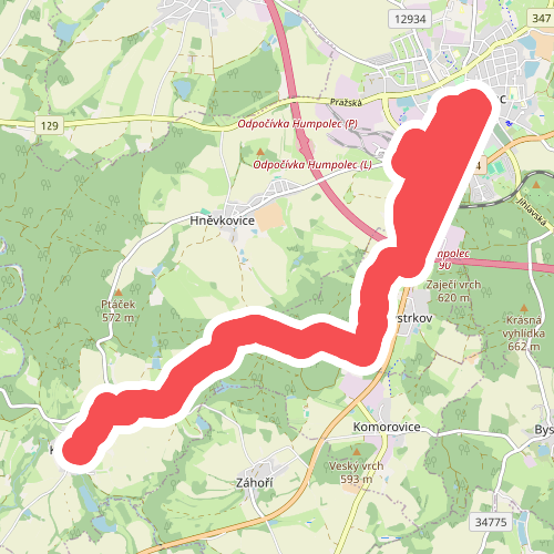 [Ž] Humpolec - Kletečná