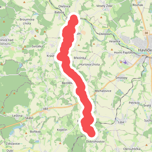 [Z] Okrouhlice - Radňov žst