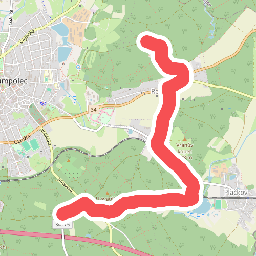 [Ž] Na Štůlách - Bysterská silnice