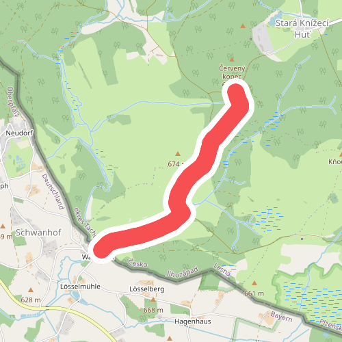 [Z] Pod Červeným Vrchem - Přední Zahájí (CZ/D)