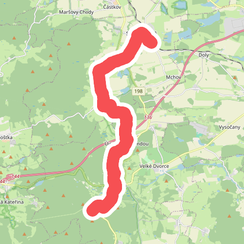 [Z] Pod Ovčím vrchem - Přimda - Staré Sedliště
