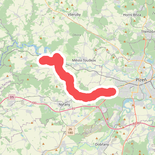 [M] Plzeň - Nová Jezná