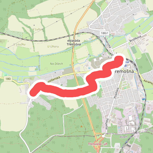 [Z] Třemošná (vlak) - Záluží