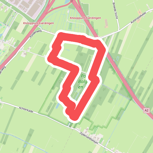 Langs het vogelkijkscherm