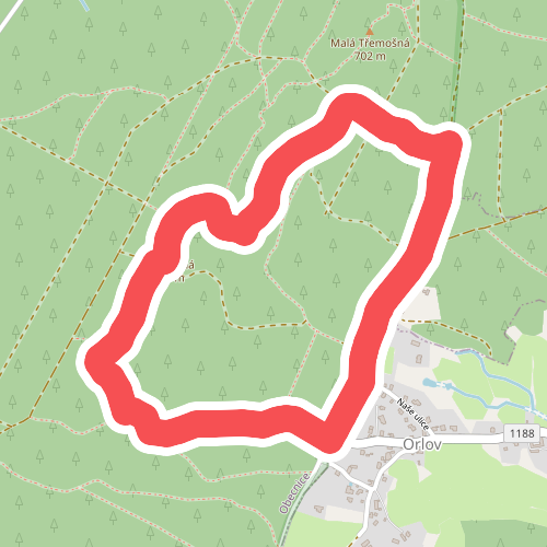 [M] Orlov - Třemošná , místní okruh