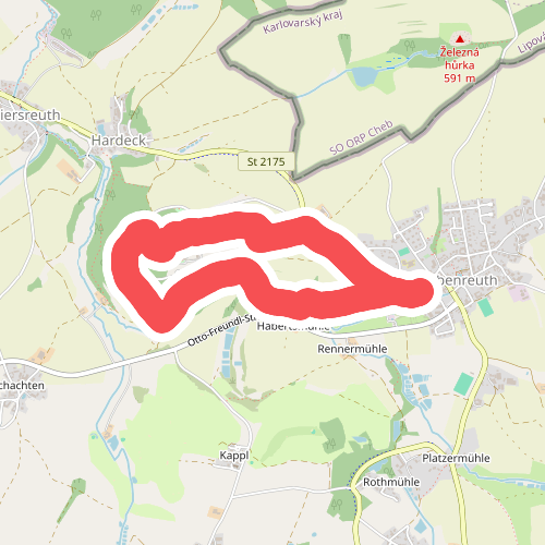 Neualbenreuth: Wanderweg Sibyllenbad Gedankental