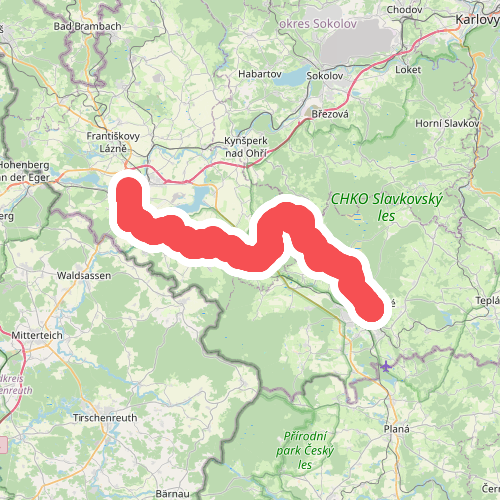 [M] Dolní Žandov - Mariánské Lázně