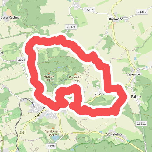 NS Za přírodou a historií Radnicka - Hylákův okruh