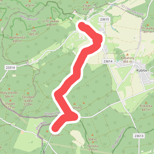 [Ž] U Háků - Hřebeny