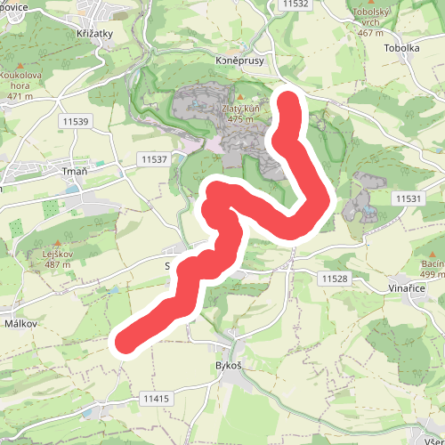 NS Koněpruské jeskyně-Borek KLONK