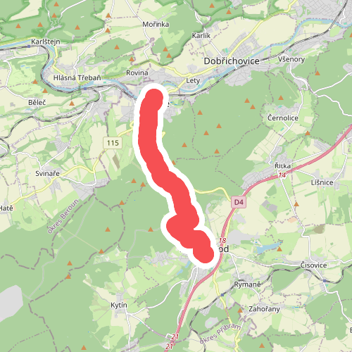 [Z] Řevnice - Mníšek pod Brdy