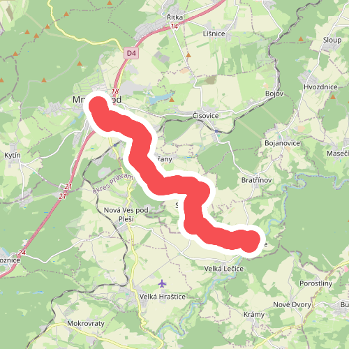 [Ž] Mníšek pod Brdy-Malá Lečice