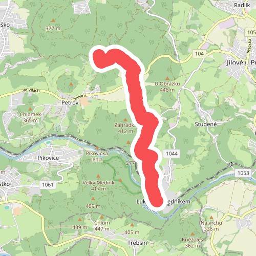 [Č] Zahořanský důl - Luka pod Medníkem