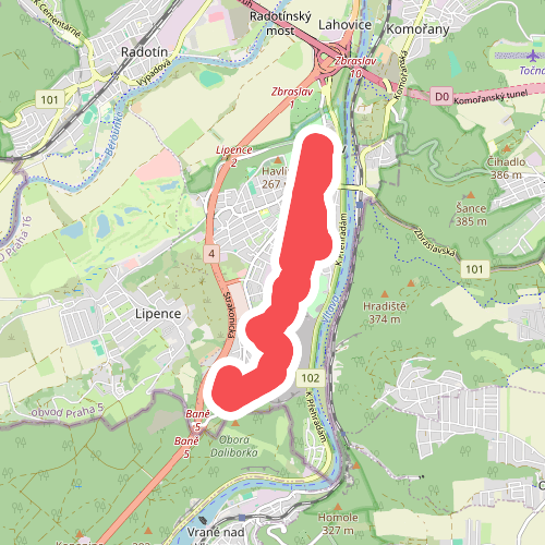 [M] Baně - Zbraslav