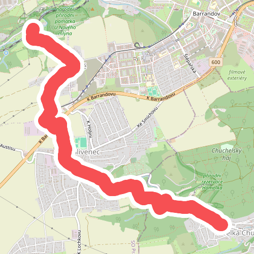 [M] Velká Chuchle - Holyně