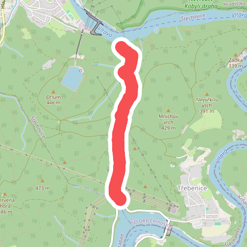 [Č] Replika první turistické trasy z roku 1889