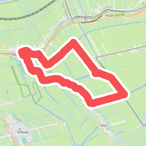 Grote Zilverreiger route