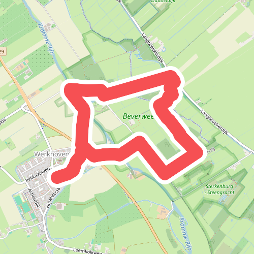 Pad langs Beverweerd