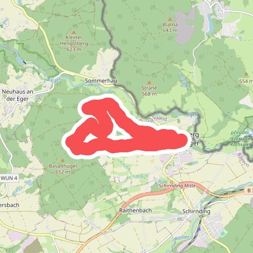 Wanderweg 6 Hohenberg a.d. Eger