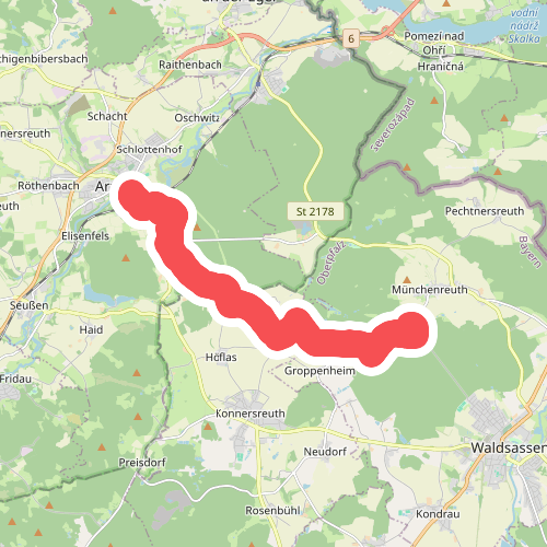 Wanderweg Arzberg-Kappl