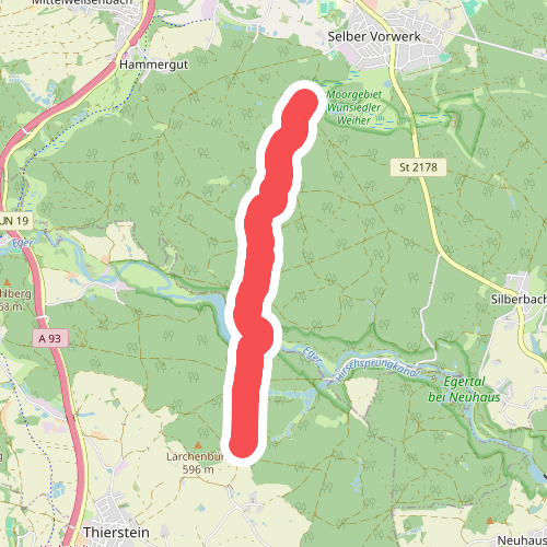 Wanderweg Selb-Thierstein