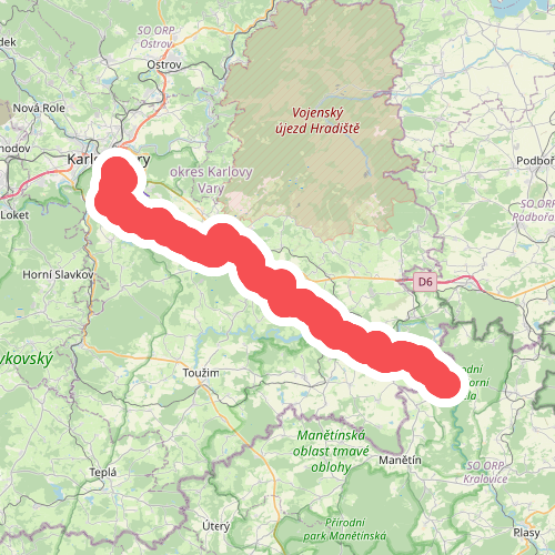 [Č] Karlovy vary, vřídlo - Střela (lávka)