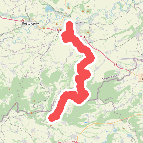 [Č] Louny - Smolnice - Třeboc