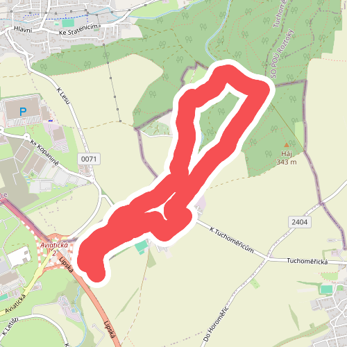 NS Přední Kopaninou a okolím