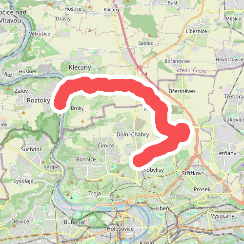 [Ž] Roztoky - Kobylisy