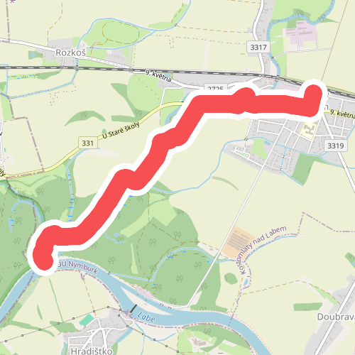 [Ž] Kostomlaty nad Labem - ústí Vlkavy
