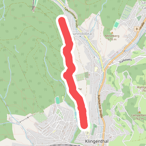 Höhensteig - Rundweg Klingenthal-Zwota