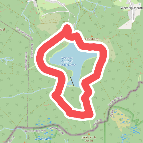 Rund um die Talsperre Carlsfeld