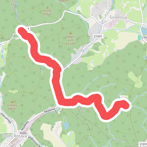 [Ž] Pod Favoritem - Pod Rotavskou myslivnou