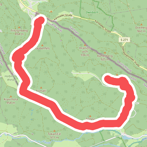 Naučná stezka Boží Dar – Zlatý Kopec