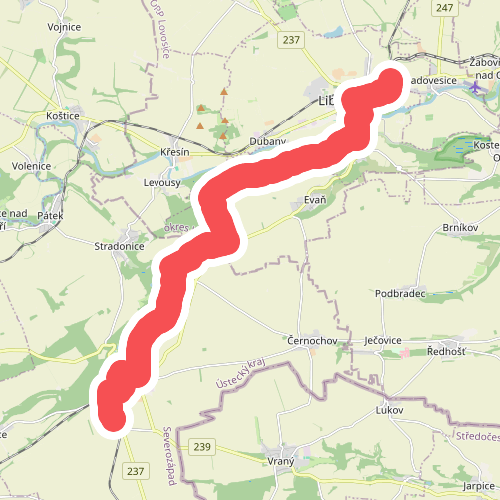 [M] Libochovice - Peruc